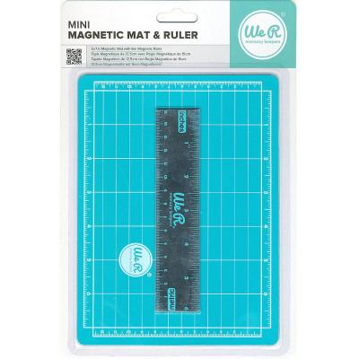 Schneidematte We R Memory Keepers mini tool kit & magnetic mat Magnet Matte + Lineal
